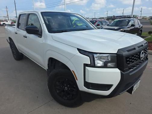 Glacier White 2025 Nissan Frontier S