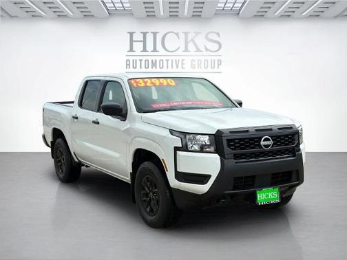 Glacier White 2025 Nissan Frontier S