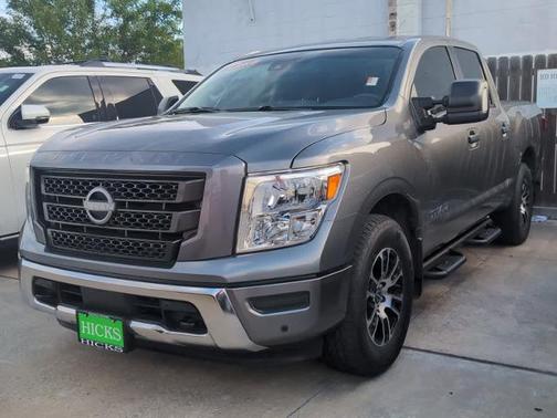 Gun Metallic 2024 Nissan Titan SV