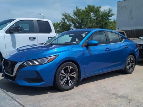 Electric Blue Metallic 2023 Nissan Sentra SV