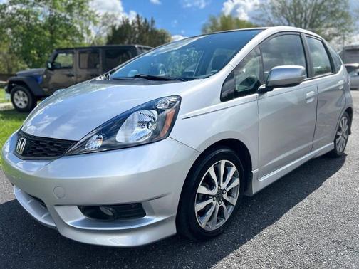 Alabaster Silver Metallic 2013 Honda Fit Sport
