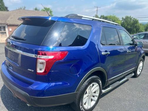 Deep Impact Blue Metallic 2013 Ford Explorer XLT