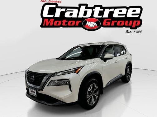 White 2023 Nissan Rogue SV
