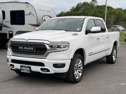 White 2022 RAM 1500 Limited