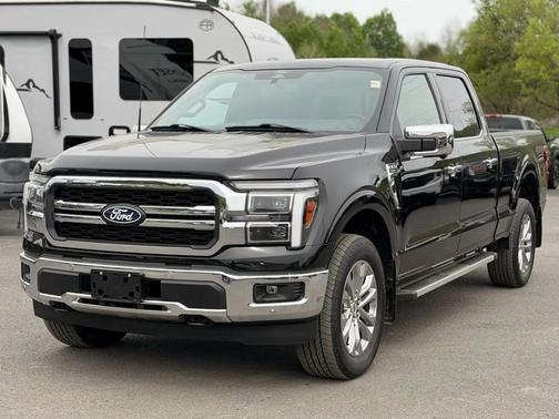 Black 2025 Ford F-150 Lariat