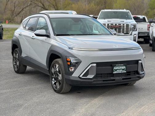 Gray 2025 Hyundai KONA SEL AWD SUV