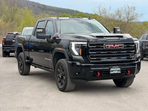 Black 2025 GMC Sierra 2500 AT4