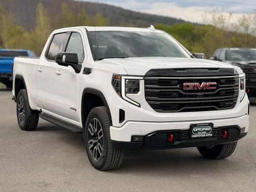 White 2025 GMC Sierra 1500 AT4