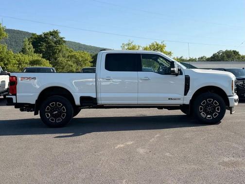 White 2025 Ford F-250 Platinum