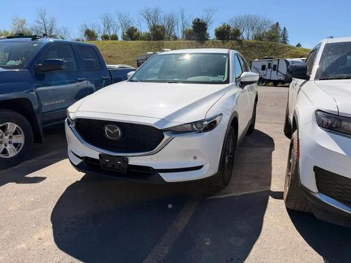 White 2021 Mazda CX-5 Touring