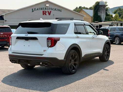 White 2021 Ford Explorer ST AWD