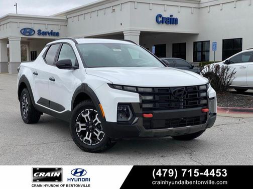 Atlas White 2025 Hyundai SANTA CRUZ XRT