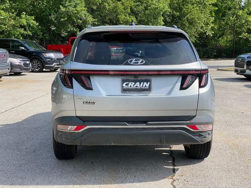 Shimmering Silver 2022 Hyundai TUCSON SEL