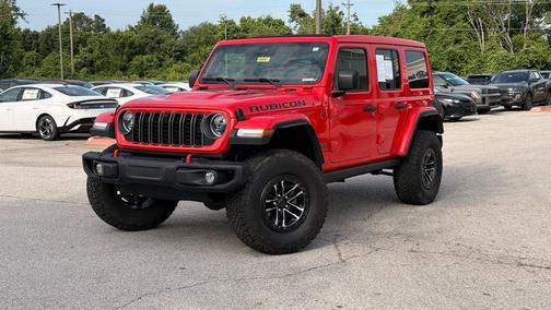 Firecracker Red Clearcoat 2025 Jeep Wrangler Rubicon