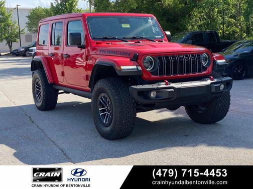 Firecracker Red Clearcoat 2025 Jeep Wrangler Rubicon