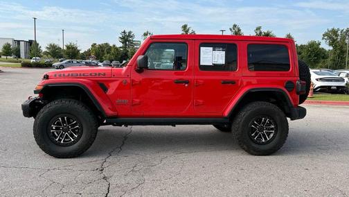 Firecracker Red Clearcoat 2025 Jeep Wrangler Rubicon