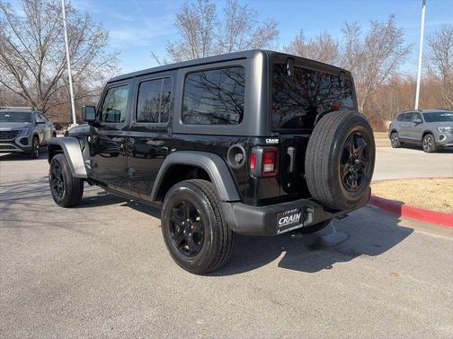 Black Clearcoat 2020 Jeep Wrangler Unlimited Sport