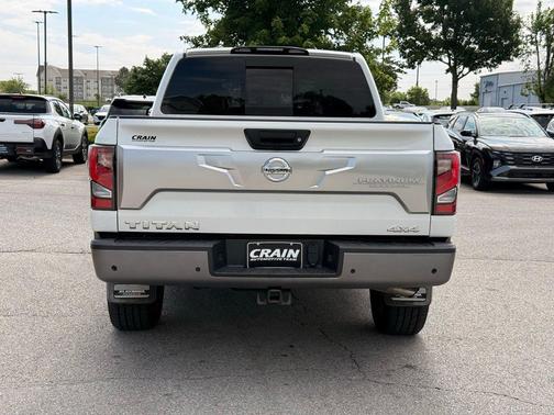 Pearl White 2020 Nissan Titan Platinum Reserve