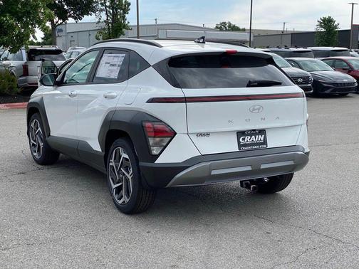 Atlas White 2026 Hyundai KONA SEL Premium
