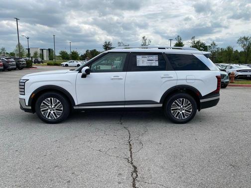 Creamy White Pearl 2026 Hyundai Palisade Hybrid SEL Premium 7P