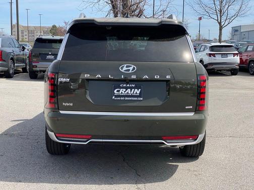 Robust Emerald Pearl 2026 Hyundai Palisade Hybrid Calligraphy