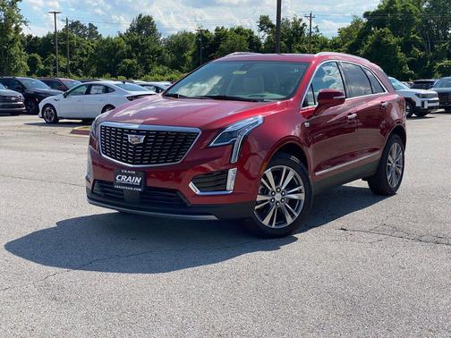 Radiant Red Tintcoat 2025 Cadillac XT5 Premium Luxury