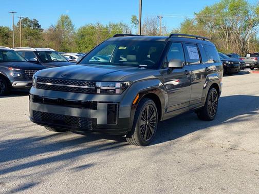 Hampton Gray 2026 Hyundai SANTA FE HEV Calligraphy