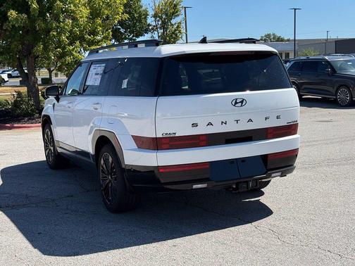 Serenity White 2027 Hyundai SANTA FE HEV Calligraphy