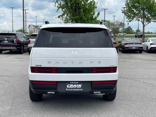Serenity White 2025 Hyundai SANTA FE SEL 2.4