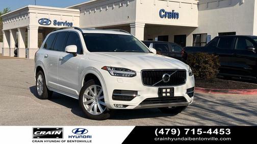 Ice White 2018 Volvo XC90 T6 Momentum