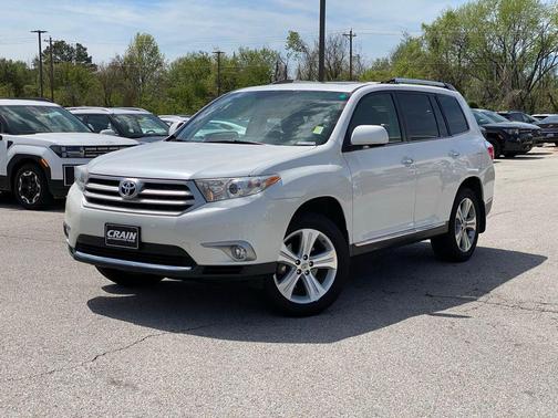 Blizzard Pearl 2013 Toyota Highlander Limited