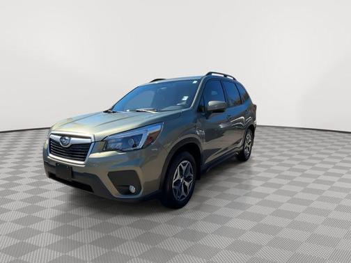Jasper Green Metallic 2021 Subaru Forester Premium