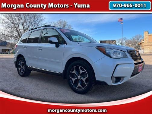 Satin White Pearl 2015 Subaru Forester 2.0XT Touring