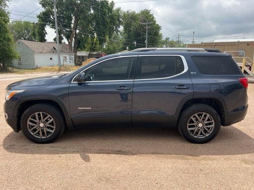 Blue 2019 GMC Acadia SLT-1
