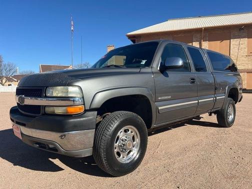 Gray 2002 Chevrolet Silverado 2500 LS H/D Extended Cab