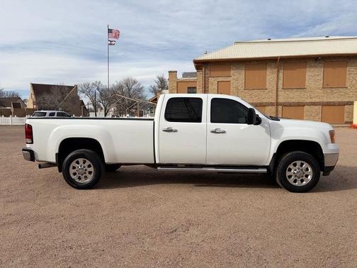 White 2013 GMC Sierra 3500 SLT