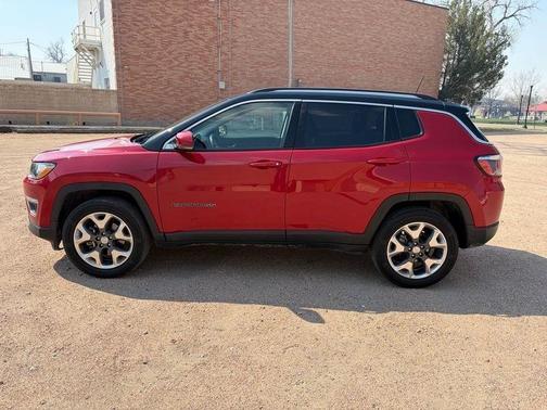 Red 2019 Jeep Compass Limited