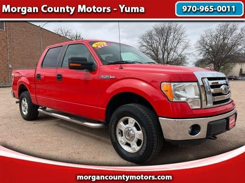 Red 2012 Ford F-150 XL