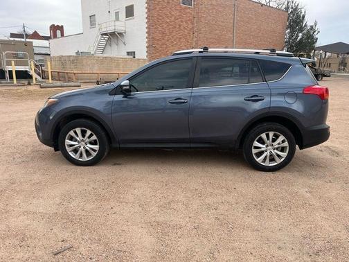 Blue 2014 Toyota RAV4 Limited