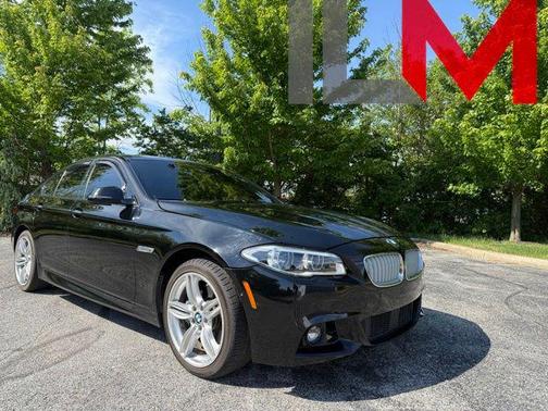Jet Black 2015 BMW 550 xDrive