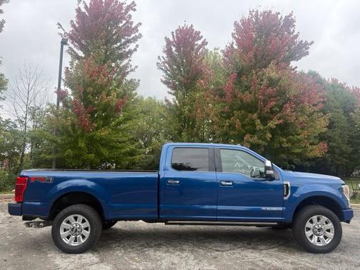 Blue Metallic 2022 Ford F-350 Platinum