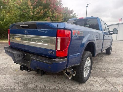 Blue Metallic 2022 Ford F-350 Platinum