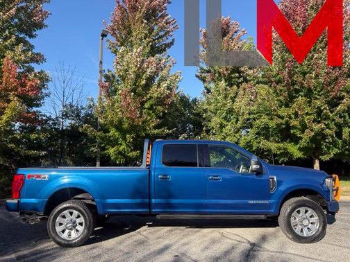 Blue Metallic 2022 Ford F-350 Platinum