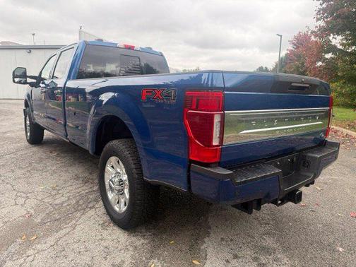 Blue Metallic 2022 Ford F-350 Platinum