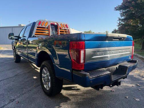 Blue Metallic 2022 Ford F-350 Platinum