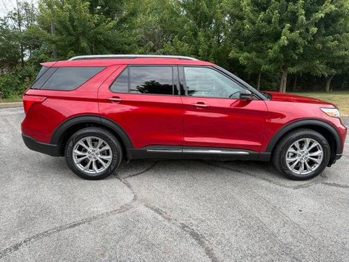 Rapid Red Metallic Tinted Clearcoat 2020 Ford Explorer Limited