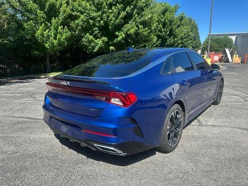 Sapphire Blue 2022 Kia K5 GT-Line
