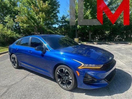 Sapphire Blue 2022 Kia K5 GT-Line