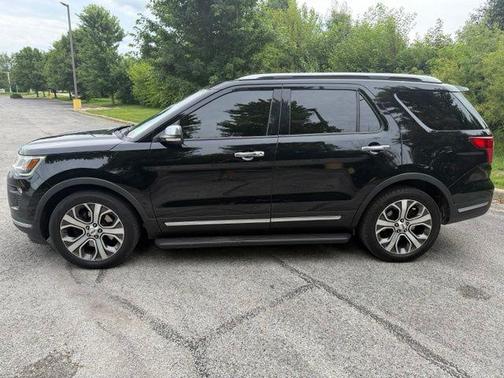 Shadow Black 2018 Ford Explorer Platinum