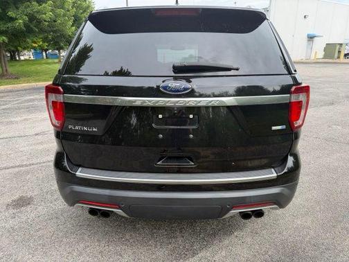 Shadow Black 2018 Ford Explorer Platinum